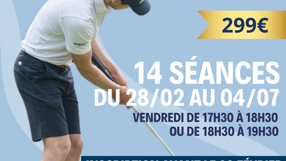 École de Golf Adultes – Session Été 2025