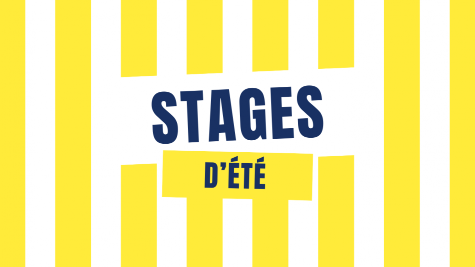 LES STAGES D’ÉTÉ SONT ARRIVÉS ! 🎉