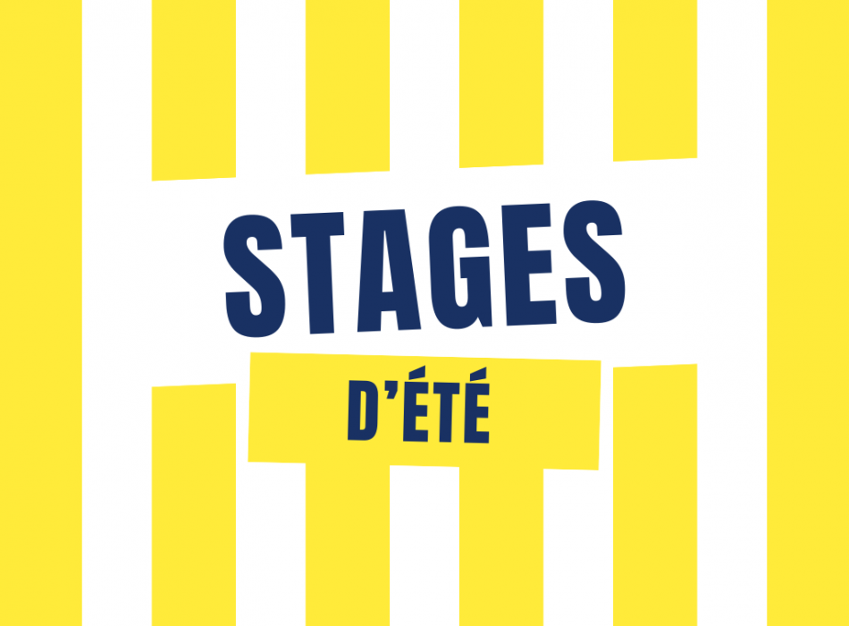 LES STAGES D’ÉTÉ SONT ARRIVÉS ! 🎉